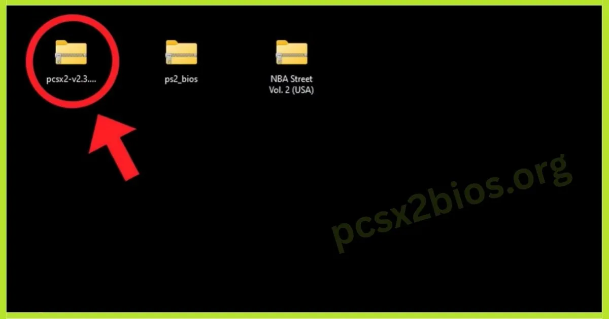 Extract and Start PCSX2