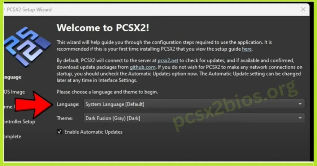 Run Setup Wizard