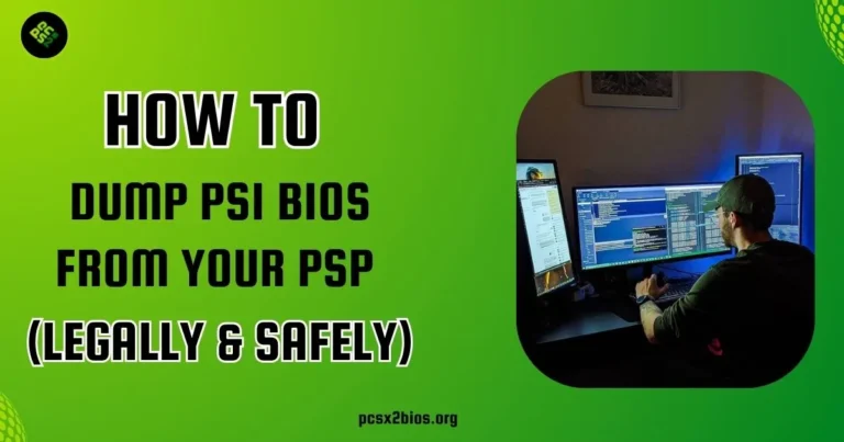 Dump PS1 BIOS