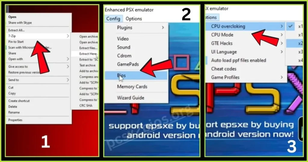 Install PS1 on ePSXe (PC)