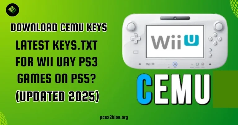 Cemu Keys