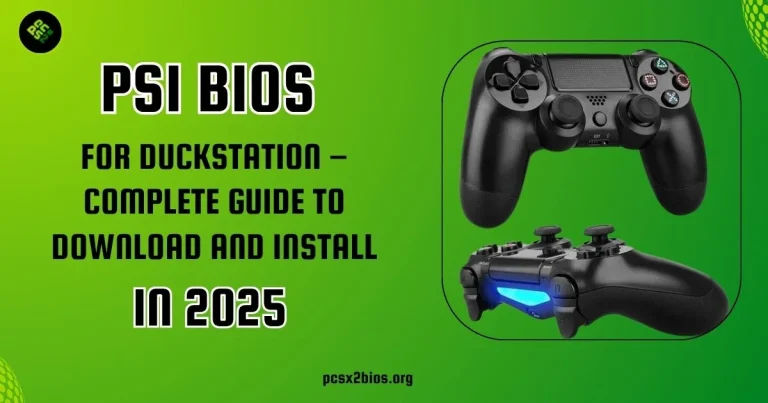 PS1 BIOS for DuckStation